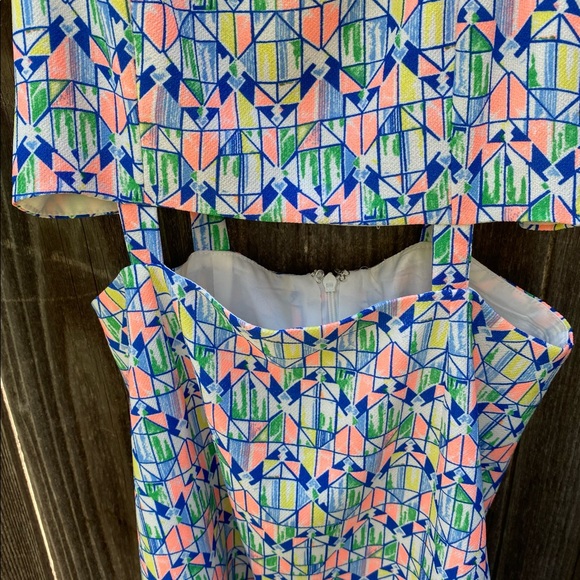 Mika & Gala Geometric Dress - Picture 3 of 7